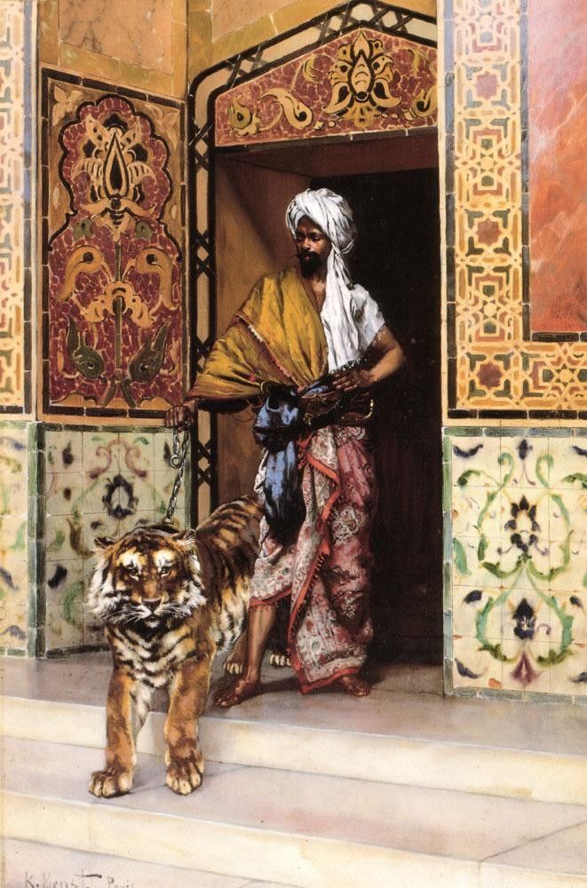 Rudolf Ernst The Pasha's Favourite Tiger